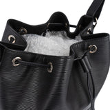 Louis Vuitton Noir Epi Leather NM Sac Noé Petit Shoulder Bag