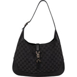 Gucci Monogram GG Canvas Jackie Shoulder Bag
