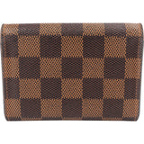 Louis Vuitton Monogram Damier Ebene Rosalie Coin Purse Mini Wallet