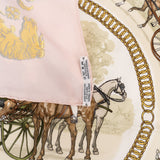 Hermès La Promenade de Longchamps Silk Carre 90 Scarf Tuch