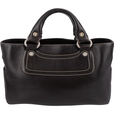 Céline Leather Boogie Handbag