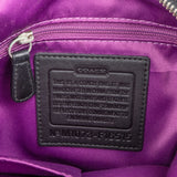 Coach Monogram Signature Buckle Tote Crossbody Bag