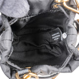 Prada Quilted Re-Nylon Triangle Mini Pouch Crossbody Bag
