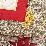 Hermès Les Voitures Nouvelles Silk 90 Scarf Tuch