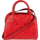 Louis Vuitton Monogram Empreinte Leather Nano Montaigne Crossbody Handbag