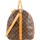 Louis Vuitton Monogram Canvas Keepall 60 Bandoulière Travel Bag