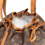 Louis Vuitton Monogram Canvas Sac Noé Petit Shoulder Bag