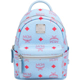 MCM Monogram Visetos Bicolor Stark Bebe Boo Mini Backpack