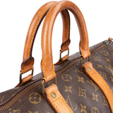 Louis Vuitton Monogram Canvas Keepall 45 Travel Bag