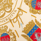 Hermès Les Armes de Paris Silk 90 Scarf Tuch