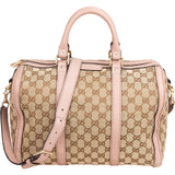 Gucci Monogram GG Canvas Joy Boston Handbag