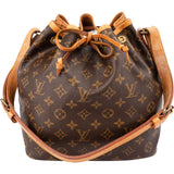 Louis Vuitton Monogram Canvas Sac Noé Petit Shoulder Bag