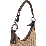 Gucci Monogram GG Canvas Hobo Shoulder Bag