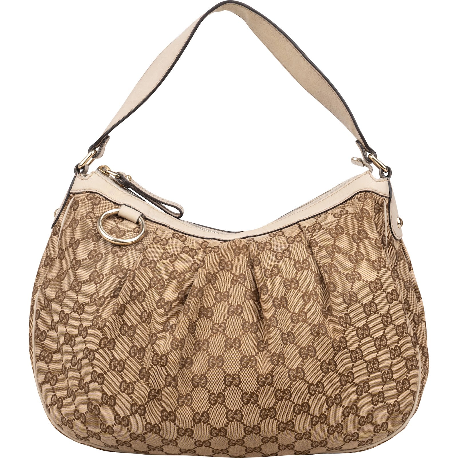 Gucci Monogram GG Sukey Handbag - vintageandkickz