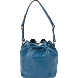 Louis Vuitton Blue Epi Leather Sac Noé Petit Shoulder Bag
