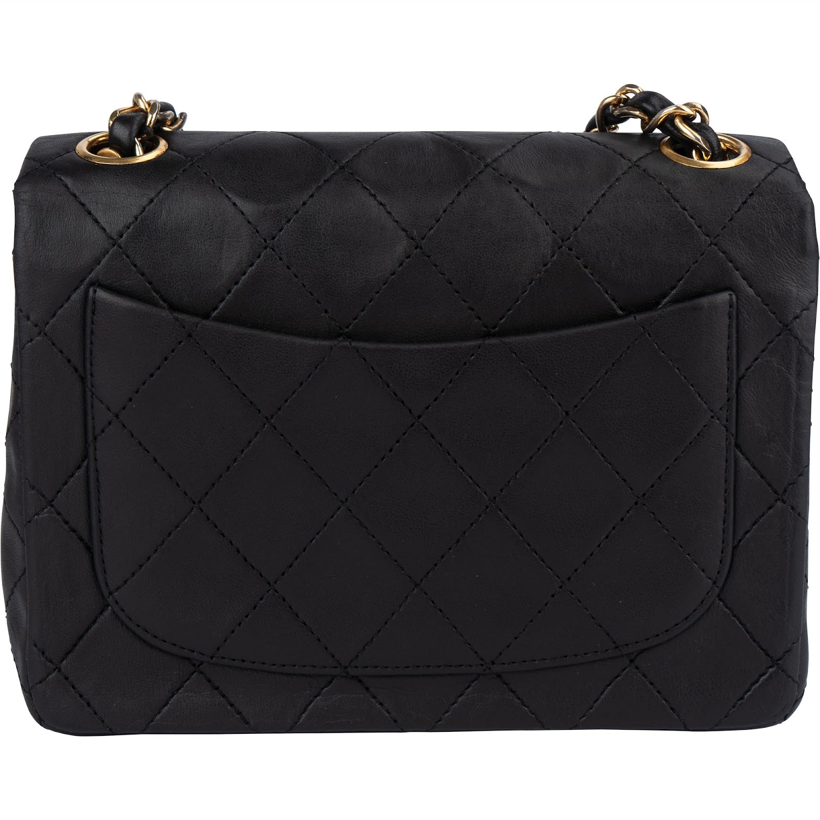[🔄️B21 / F02] Chanel Quilted Lambskin Small Single Flap Crossbody Bag - vintageandkickz