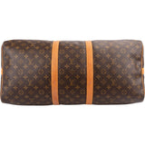 Louis Vuitton Monogram Canvas Keepall 55 Bandoulière Travel Bag