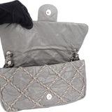 Chanel Leather Ultra Stitch Single Flap Shoulder Bag