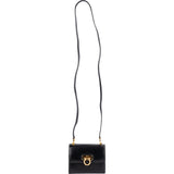 Salvatore Ferragamo Leather Gancini Mini Flap Crossbody Bag