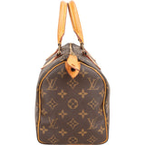 Louis Vuitton Monogram Canvas Speedy 25 Handbag