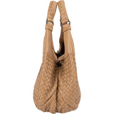 Bottega Veneta Intrecciato Leather Canmpana Hobo Shoulder Bag