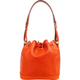 Louis Vuitton Orange Epi Leather NM Sac Noé Petit Shoulder Bag