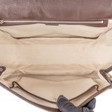 Gucci Monogram GG New Bamboo Top Handle Handbag