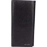 Prada Vitello Grain Leather Vertical Wallet
