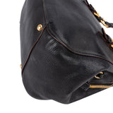 Miu Miu Leather Vitello Lux Bowler Handbag