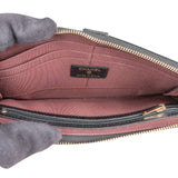 Chanel Quilted Caviar Leather Single Flap Zip Wallet Wristled Clutch