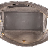 Yves Saint Laurent Grey Leather Cabas Chyc Handbag