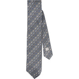 Louis Vuitton Monogram Flower Pattern Silk Tie Krawatte