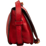 Chloé Grained Calfskin Marcie Mini Saddle Crossbody Bag