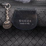 Gucci Nylon Bamboo Handle Shoulder Bag