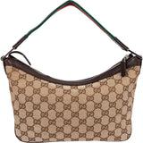 Gucci Monogram GG Web Stripe Multi Small Shoulder Bag