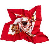 Hermès Turqueries Carrieres Naples et de Sicile Silk 90 Scarf Tuch