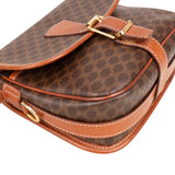 Celine Macadam Canvas Flap Crossbody Bag