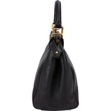 Fendi Black Leather Mini Peekaboo Handbag