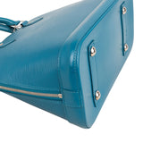 Louis Vuitton Blue Epi Leather Alma PM Handbag