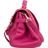 Mulberry Pebbled Leather Alexa Satchel Handbag
