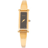 Gucci Gold Tone 1500 Bangle Women Watch