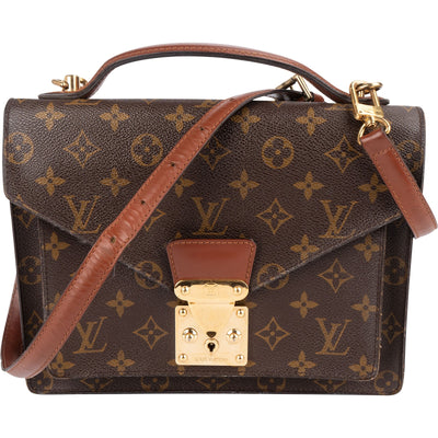 Louis Vuitton Monogram Canvas Monceau Handbag