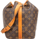 Louis Vuitton Monogram Canvas Sac Noé Petit Shoulder Bag