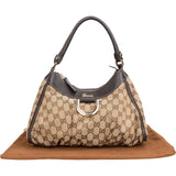 Gucci Monogram GG Canvas Abbey D-Ring Small Shoulder Bag