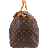 Louis Vuitton Monogram Canvas Keepall 55 Travel Bag