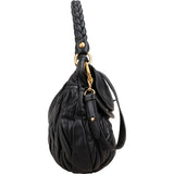 Miu Miu Matelassé Leather Coffer Handbag