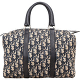 Christian Dior Trotter Monogram Oblique Boston Handbag - vintageandkickz
