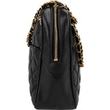 Chanel Quilted Lambskin CC Camera Crossbody Bag