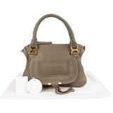 Chloé Grained Leather Marcie Hobo Handbag
