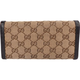 Gucci Monogram GG Canvas Interlocking GG Wallet